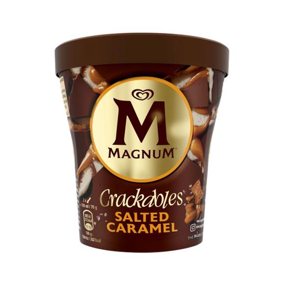Magnum Ola Glace en pot Double caramel salé 8 x 440ml