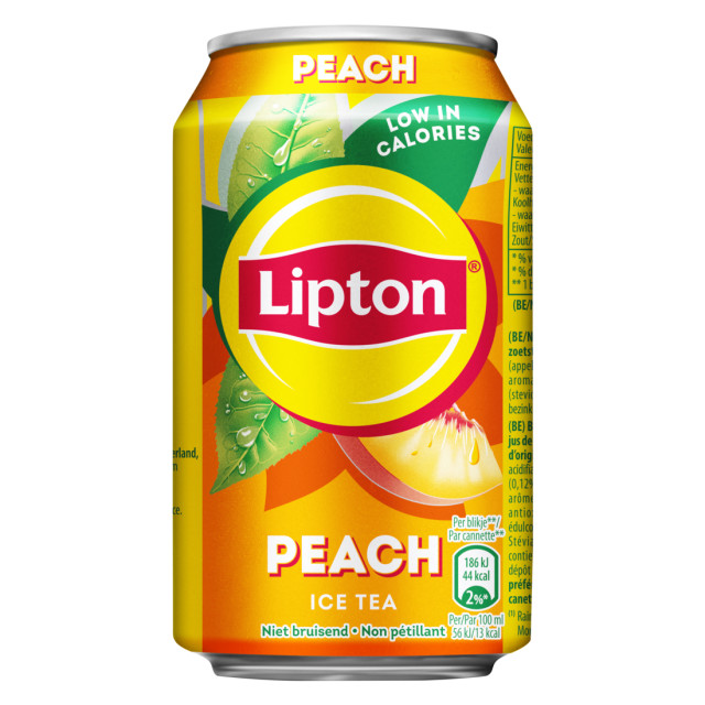 Lipton Ice Tea Peach Can 24 X 330ml Unilever Partners